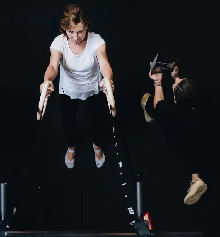 A patient is getting strong after her post-operation at MRP Health Physio, Neutral Bay